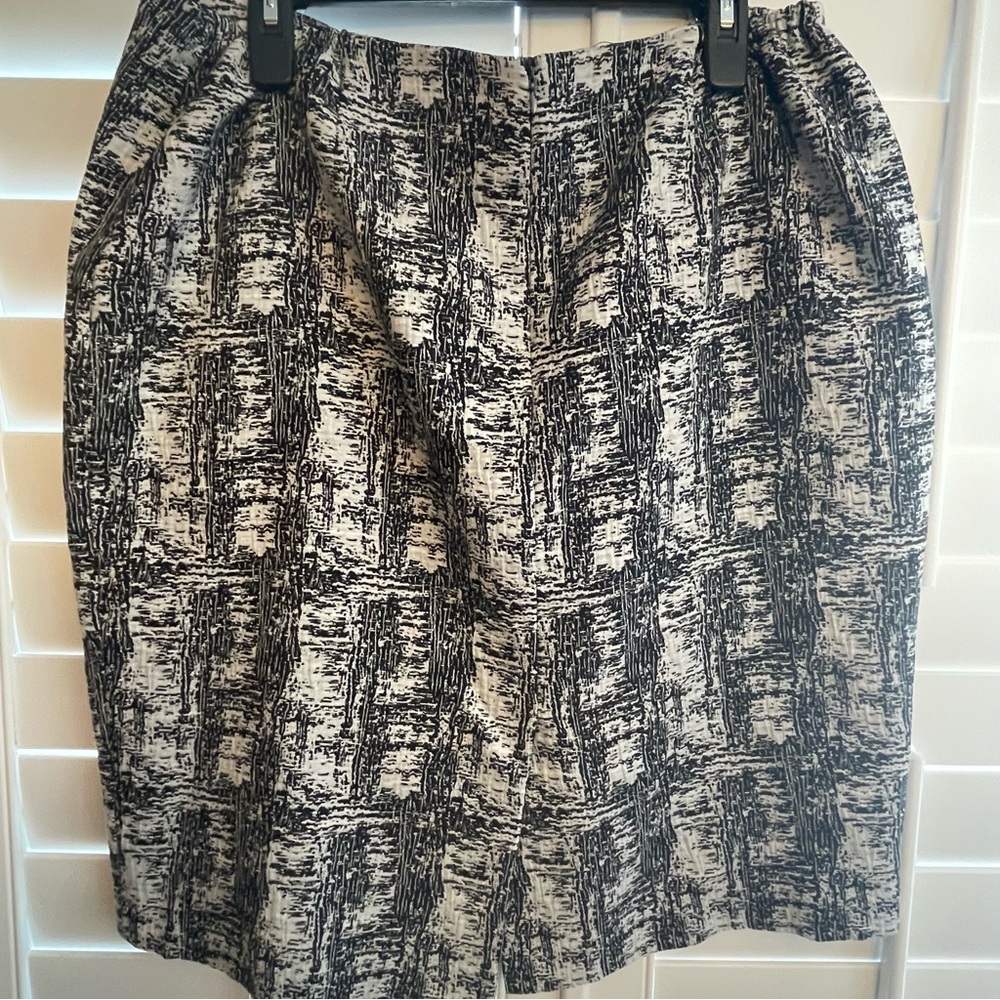 Kasper Black and white Knee-Length Pencil Skirt - Picture 3 of 4